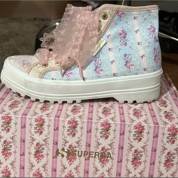 Superga  x LoveShackFancy Sneakers - Picture 3 of 5